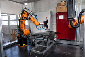Versuchsanlage Automatisches Finish